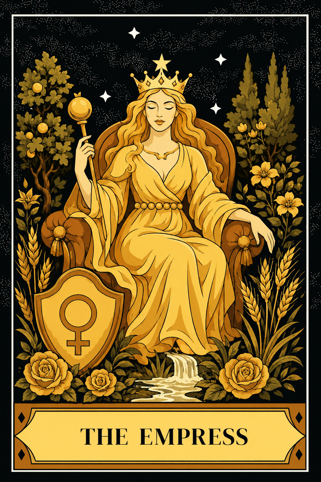 The Empress tarot card